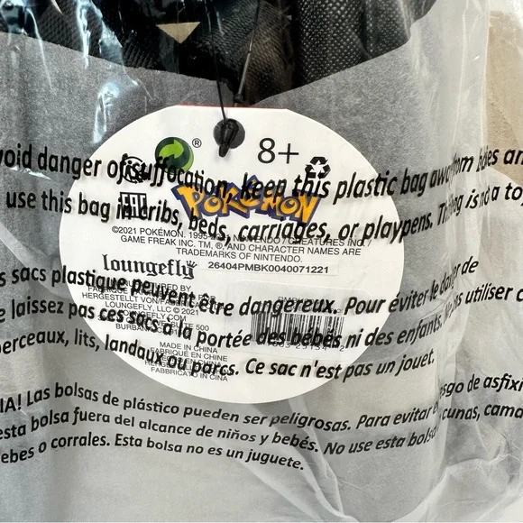 Loungefly Pokemon Starters Mini Backpack New In Packaging Multi-pocket Zip Close - Picture 11 of 14